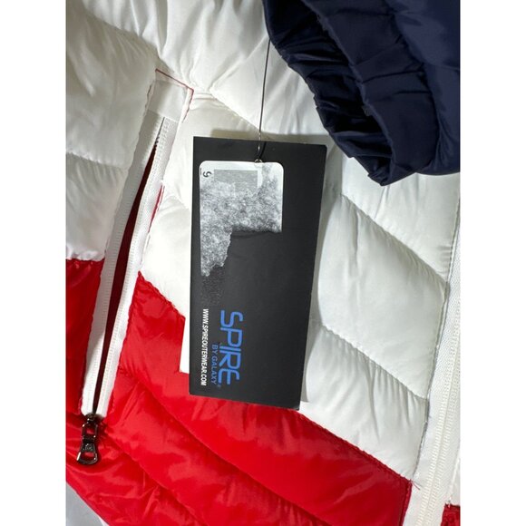 Sapire by Galaxy Men's Heavyweight Quilted Hooded Puffer Coat Bubble Size M, NWT - Picture 4 of 6